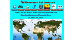 Desktop Screenshot of leotours.de